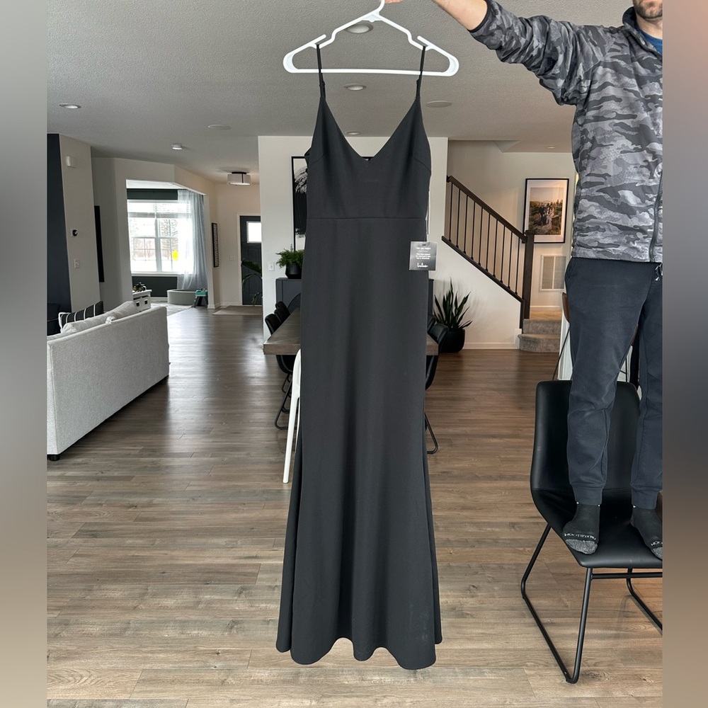 Black Lulus formal maxi dress